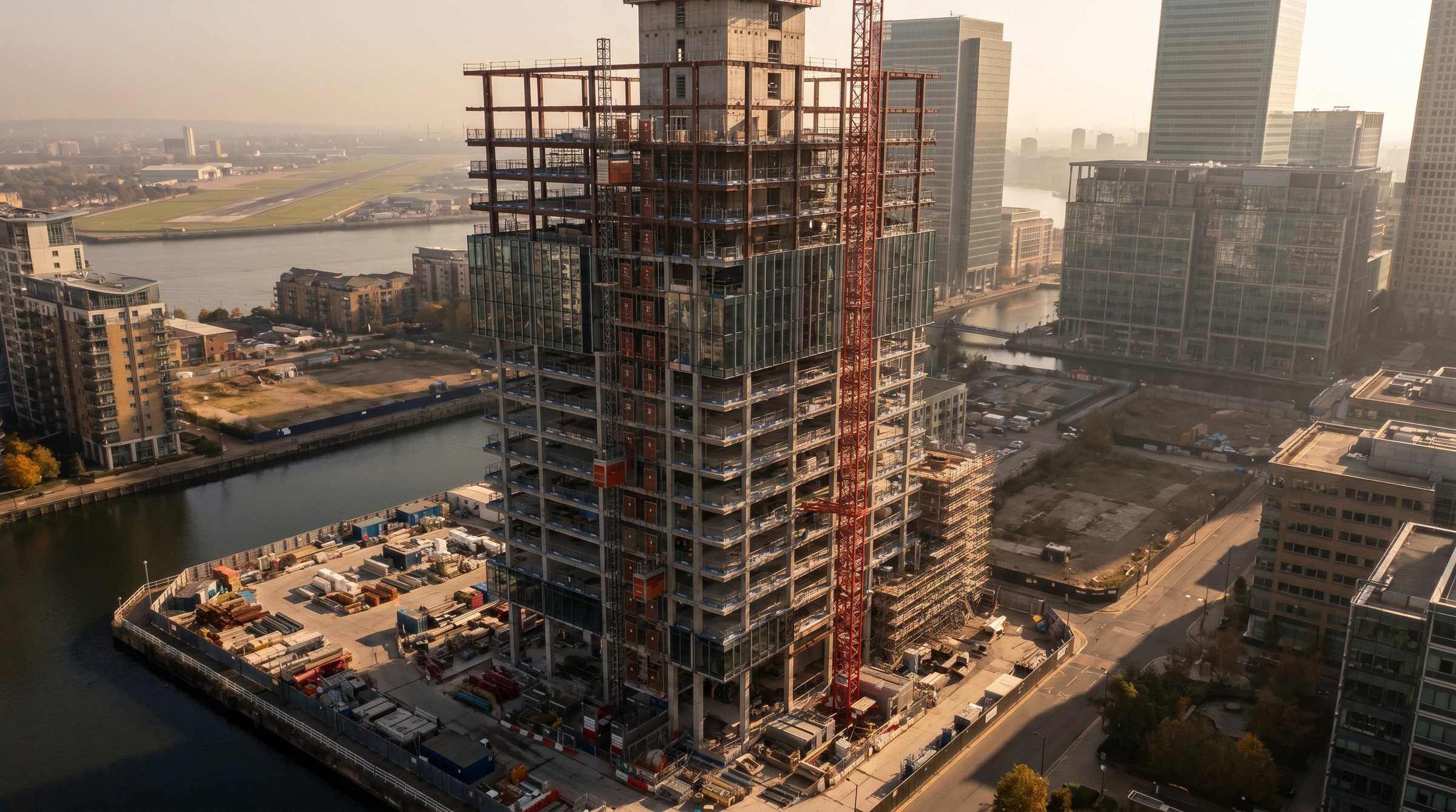 Confidential | Tier 1 Main Contractor | Monthly Aerial Monitoring | Canary Wharf